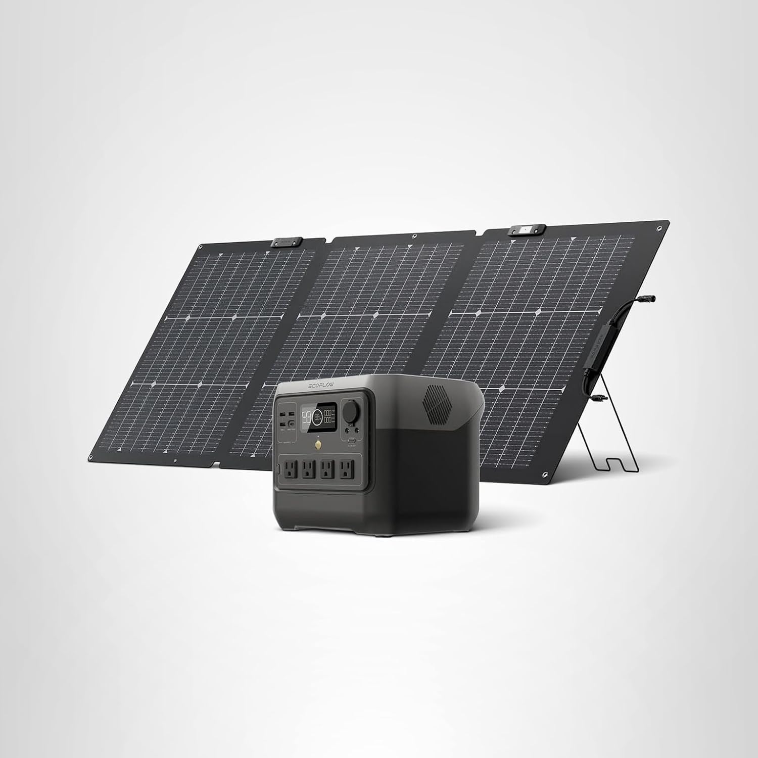EcoFlow RIVER 2 Pro with portable solar panel